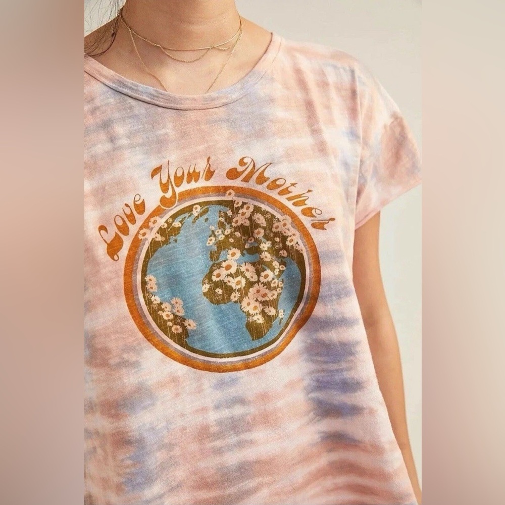 Anthropologie x Harley and J Earth Day Love Your Mother Shirt • Small